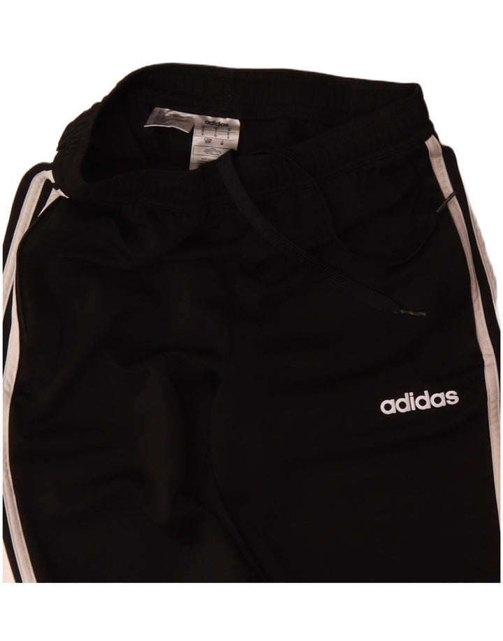 Pantaloni de trening Adidas Aeroready pentru bărbați, poliester negru mic