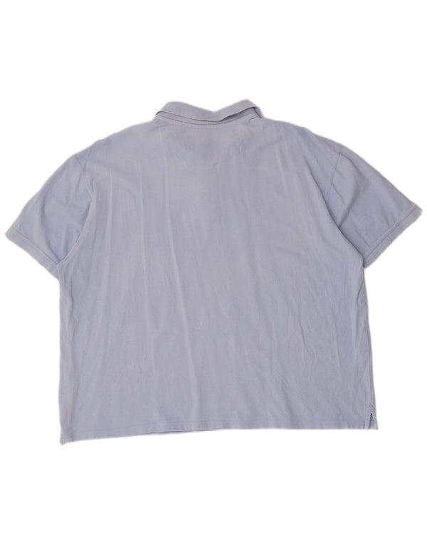Cămașă polo pentru bărbați James Pringle, bumbac albastru 2XL