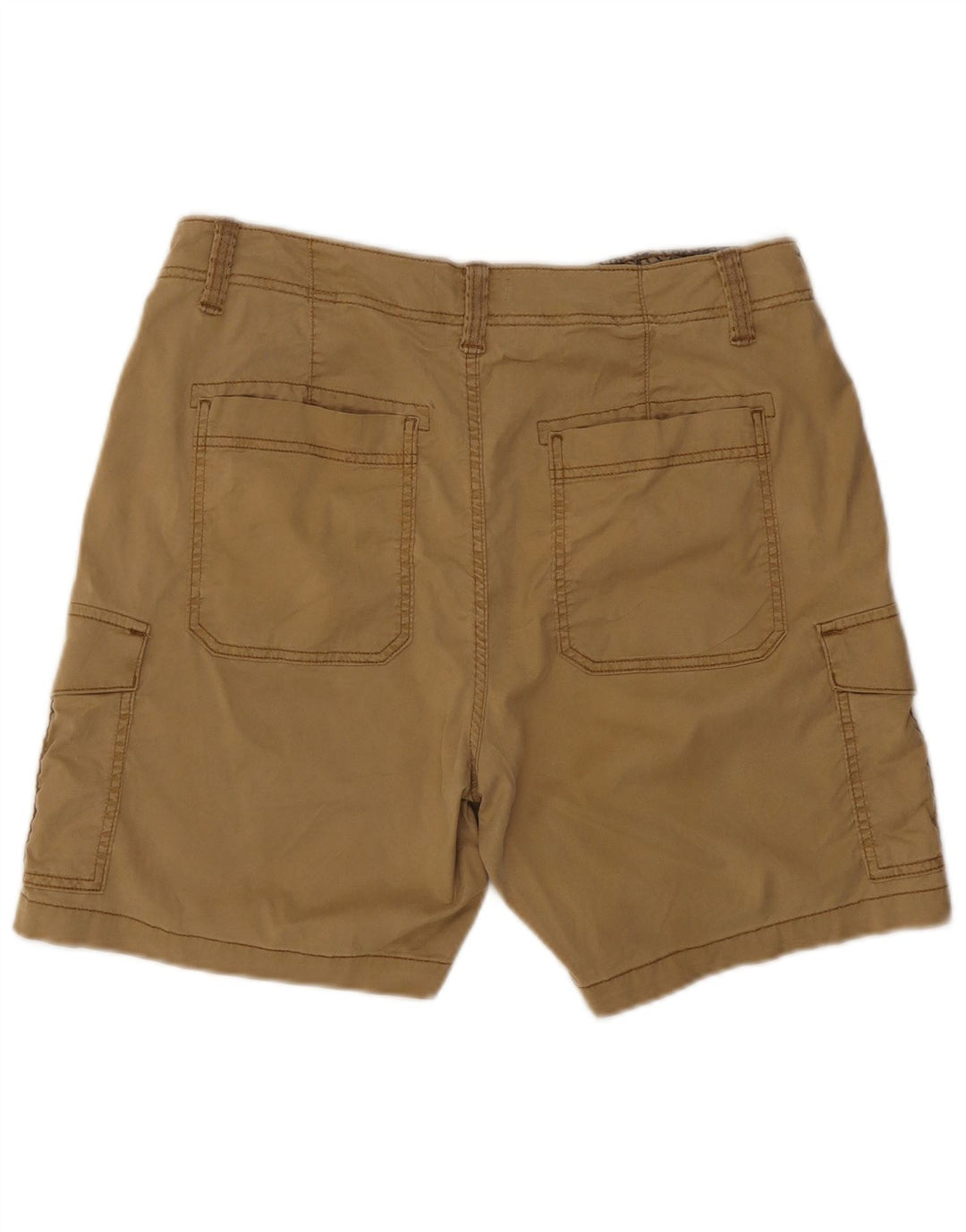 Pantaloni scurti cargo pentru femei Marks & Spencer UK 16 Large W34 Beige Lycra