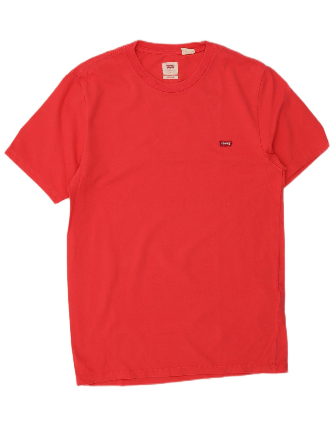 Tricou standard pentru bărbați LEVI'S Top mic bumbac roșu