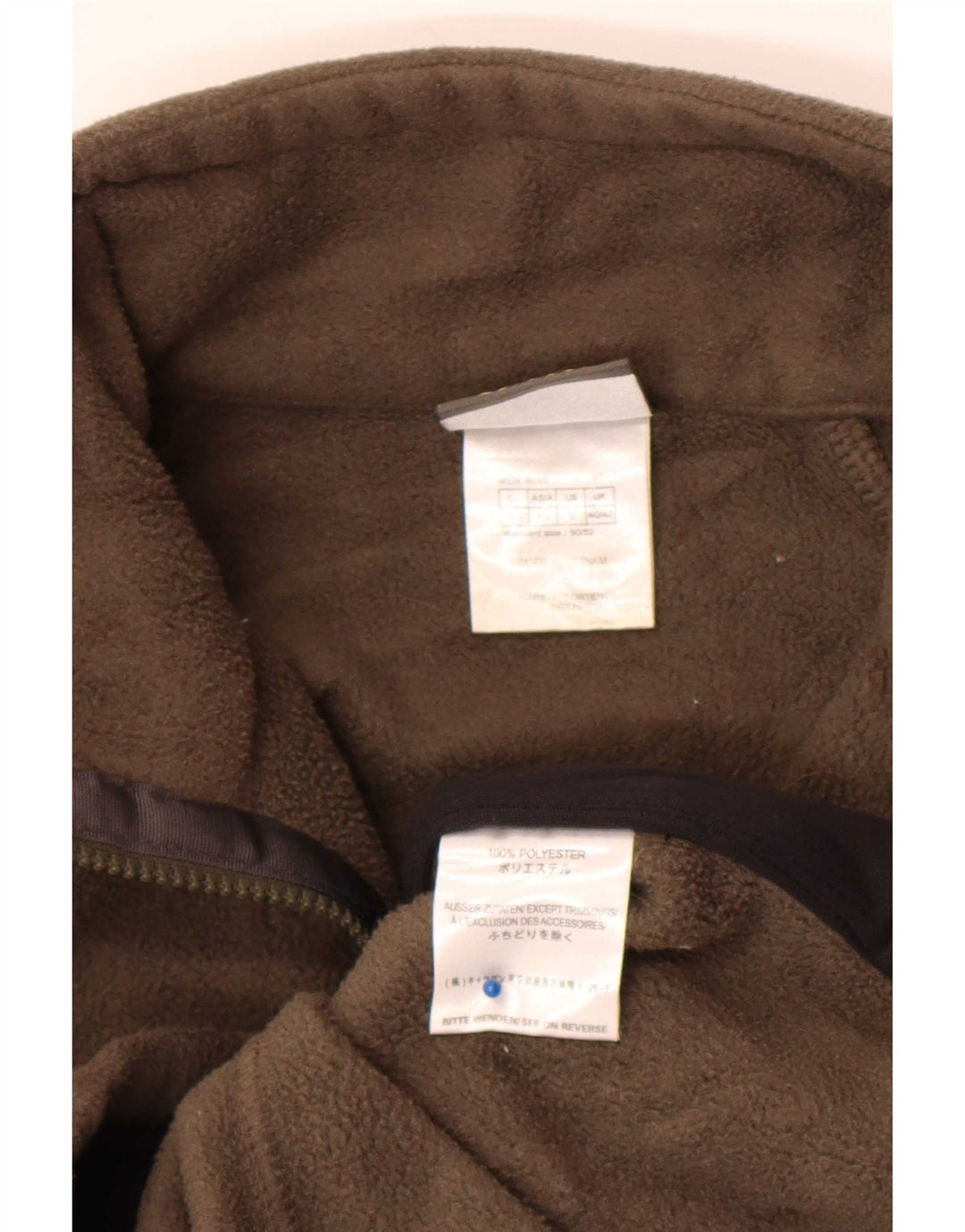 Jack Wolfskin Jachetă din lână pentru bărbați UK 40/42 Poliester mare kaki