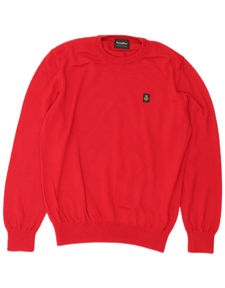 Refrigiwear Pulover pentru bărbați cu gât roșu, XL, lână