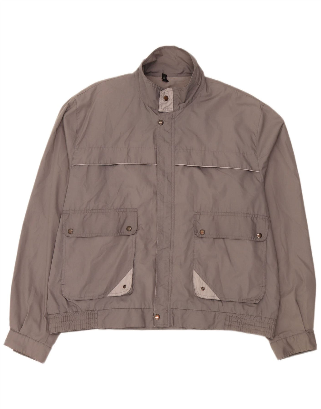 Jachetă bomber pentru bărbați C & A IT 58 4XL Gri Poliester color bloc