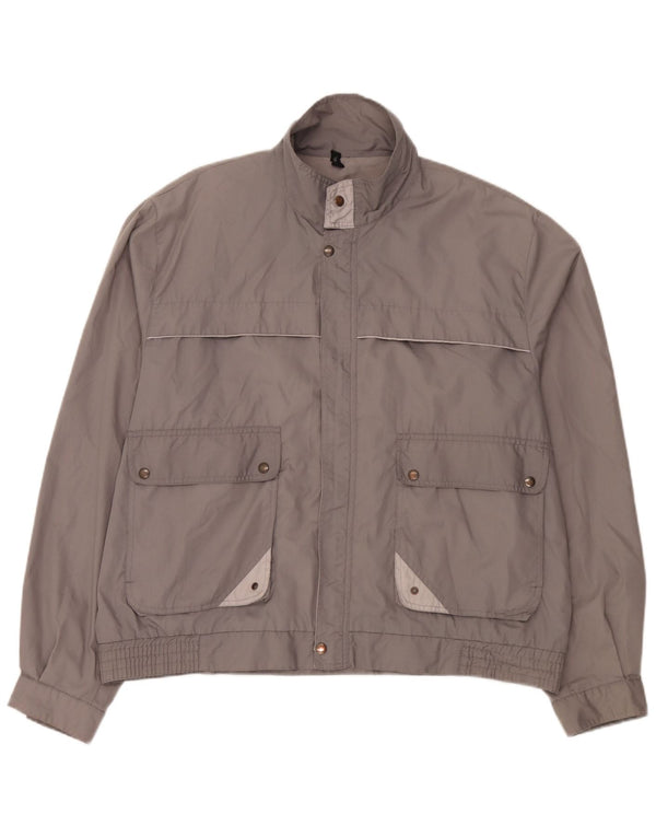Jachetă bomber pentru bărbați C & A IT 58 4XL Gri Poliester color bloc