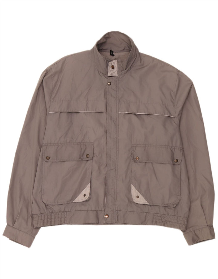 Jachetă bomber pentru bărbați C & A IT 58 4XL Gri Poliester color bloc