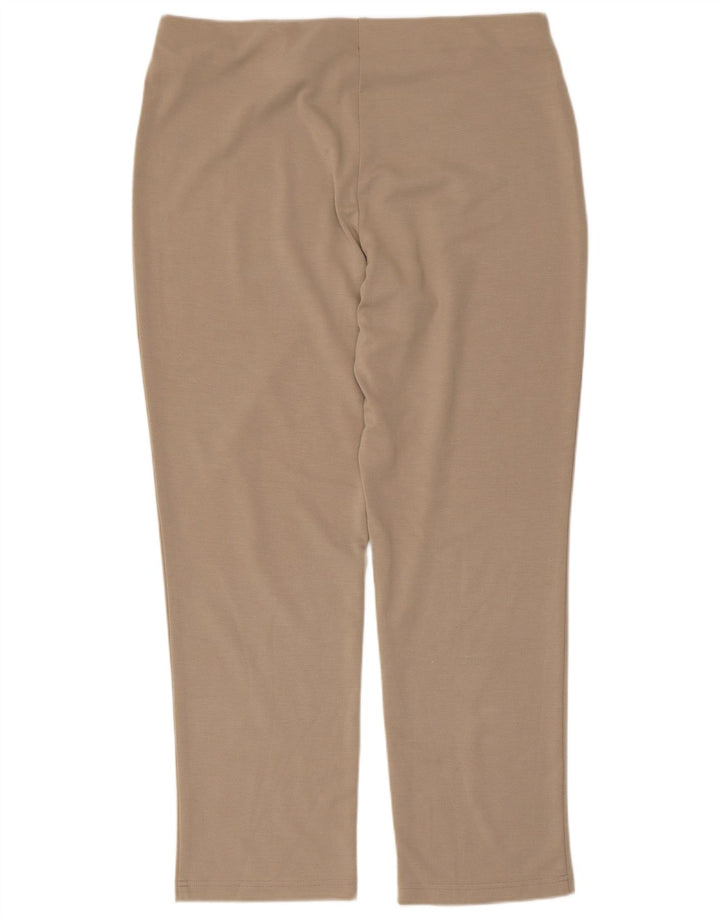 MARKS & SPENCER Pantaloni de trening pentru femei UK 18 XL poliester bej