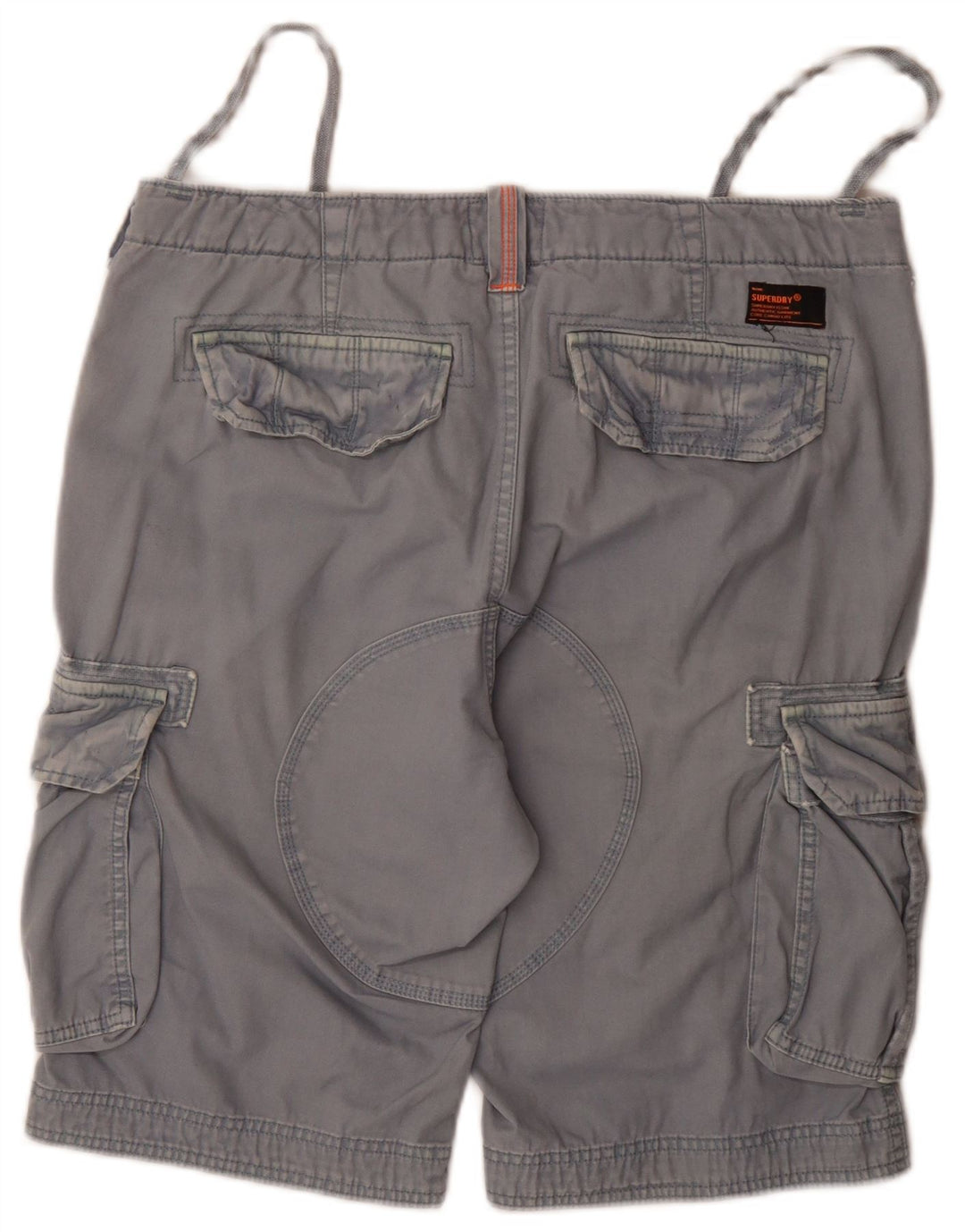 Pantaloni scurți cargo Superdry pentru bărbați W36, mare, albastru, bumbac