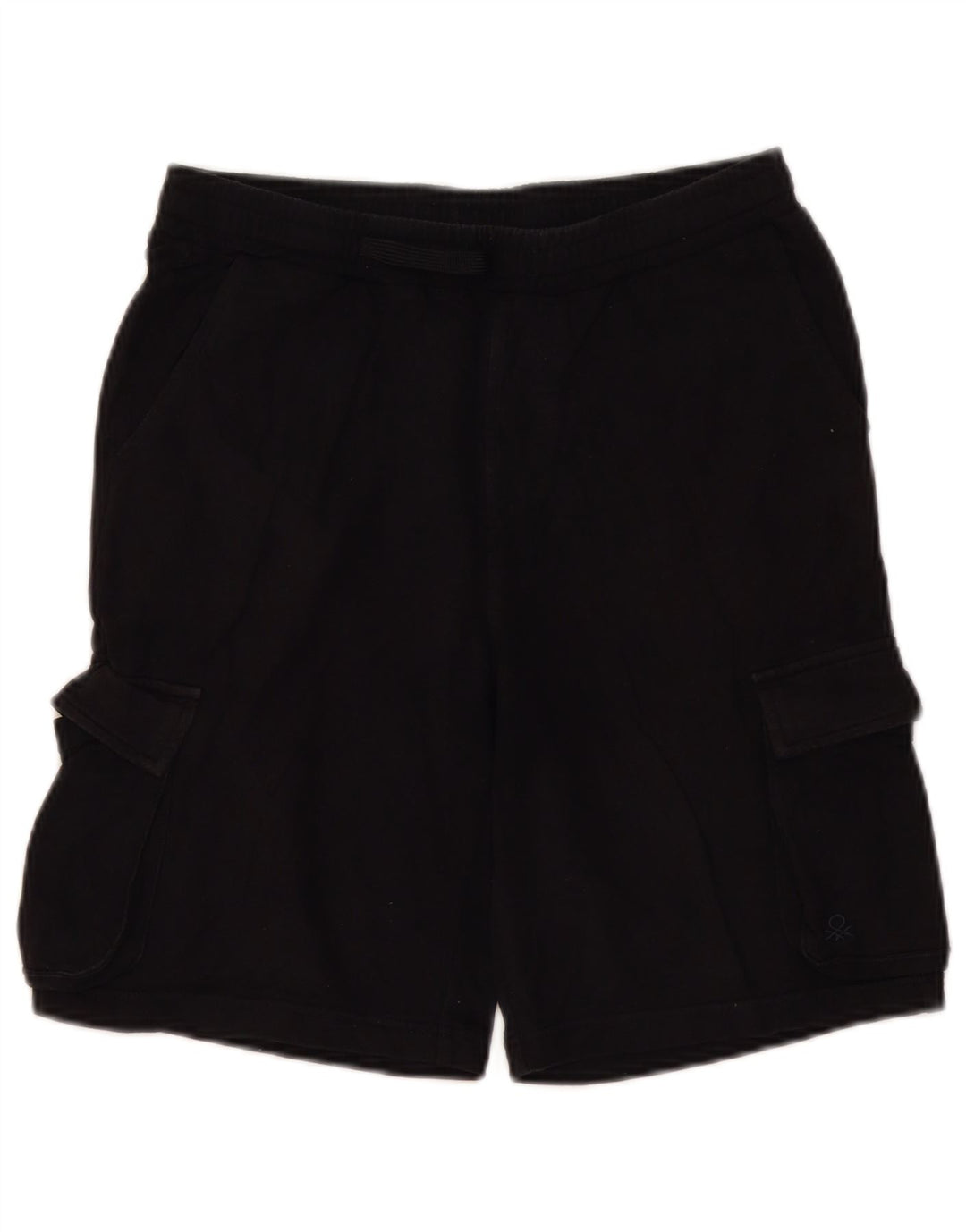 Pantaloni scurți sport pentru bărbați Benetton, mici, negri