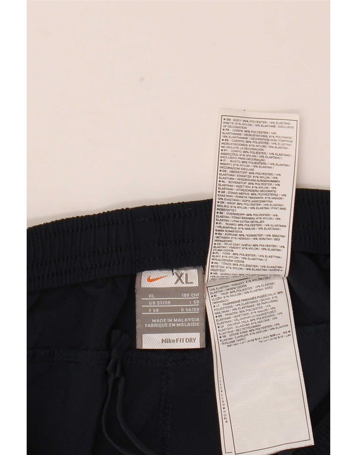 Pantaloni de trening Nike pentru bărbați, XL, bleumarin, poliester color bloc