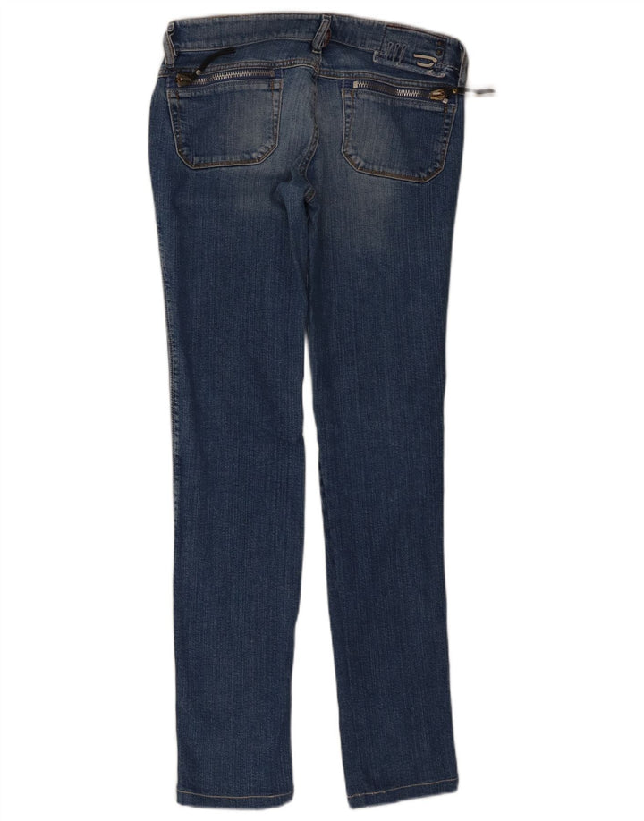 Blugi slim pentru femei Distressed Diesel W27 L31 Bumbac albastru
