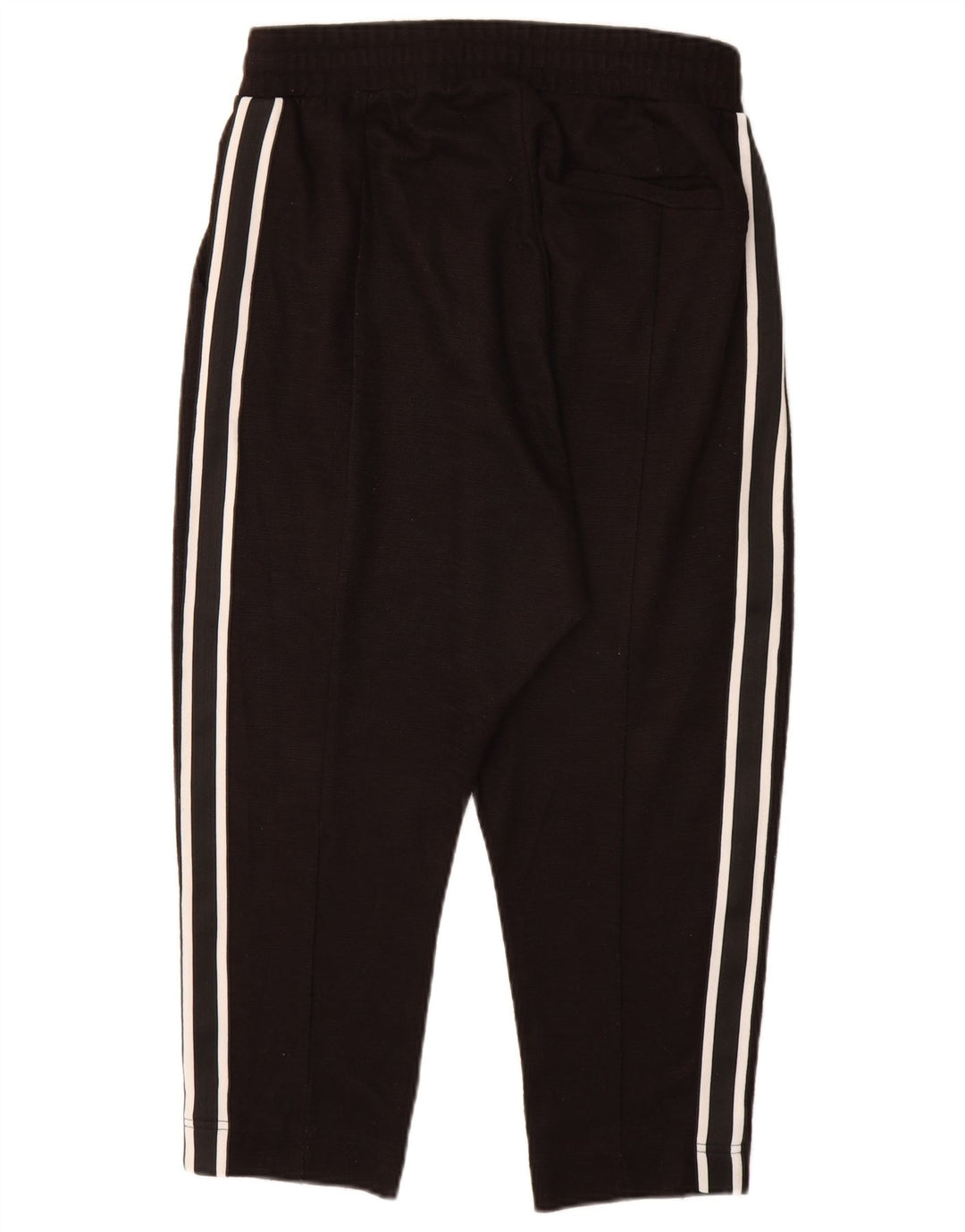 Pantaloni capri drepti pentru bărbați Zara Mari L32 L20 Poliester negru