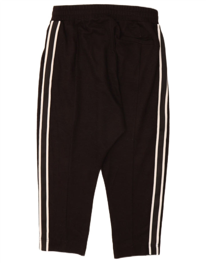 Pantaloni capri drepti pentru bărbați Zara Mari L32 L20 Poliester negru