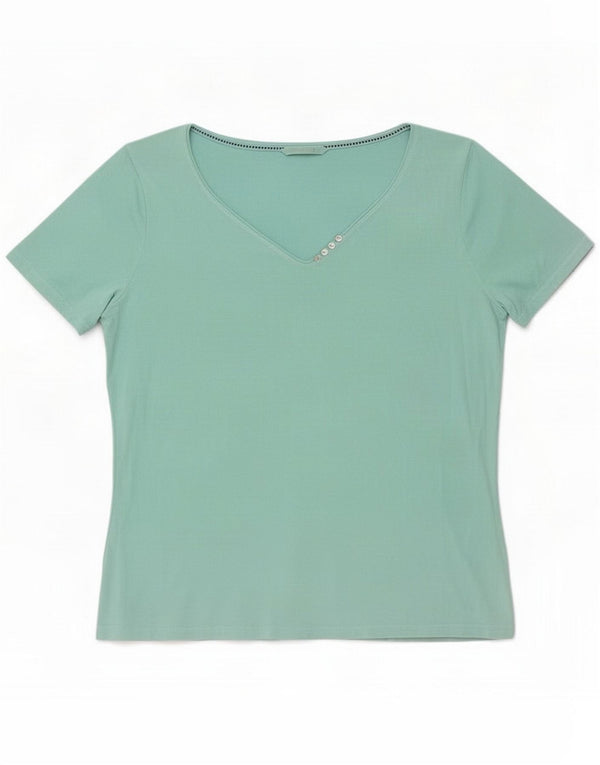 T-shirt pentru femei Fat Face UK 18 XL Turcoaz