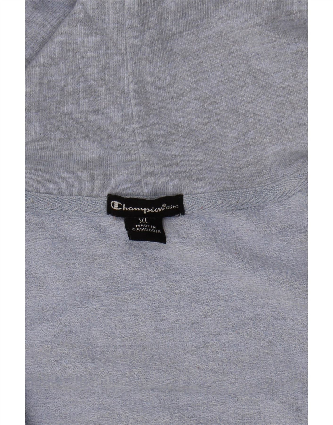 CHAMPION Womens Zip Hoodie Sweater UK 18 XL Blue Polyester Vintage Champion and Second-Hand Champion from Messina Hembry 