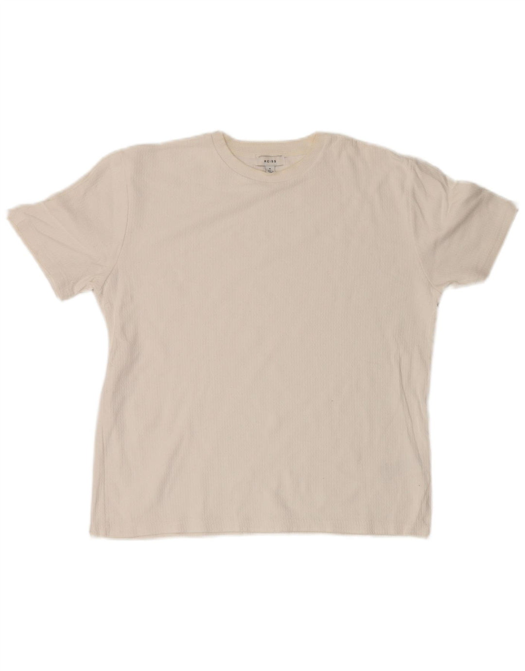 Reiss Tricou Bărbați Top Medium Alb Bumbac