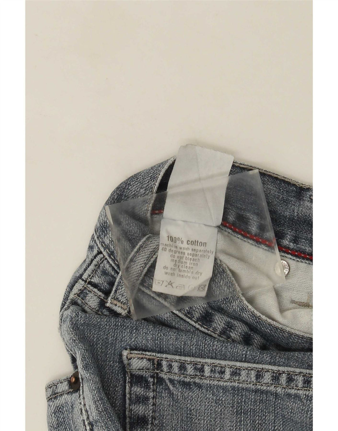 Blugi Tommy Hilfiger pentru femei Manhattan Bootcut W34 L31 Bumbac albastru