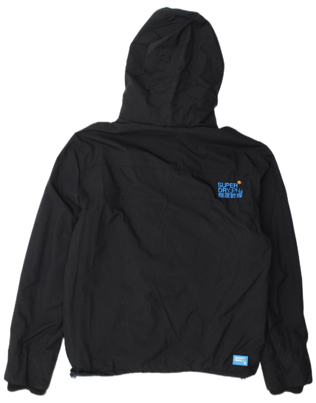 Jachetă Windbreaker cu grafică Superdry pentru femei UK 16 Large Black