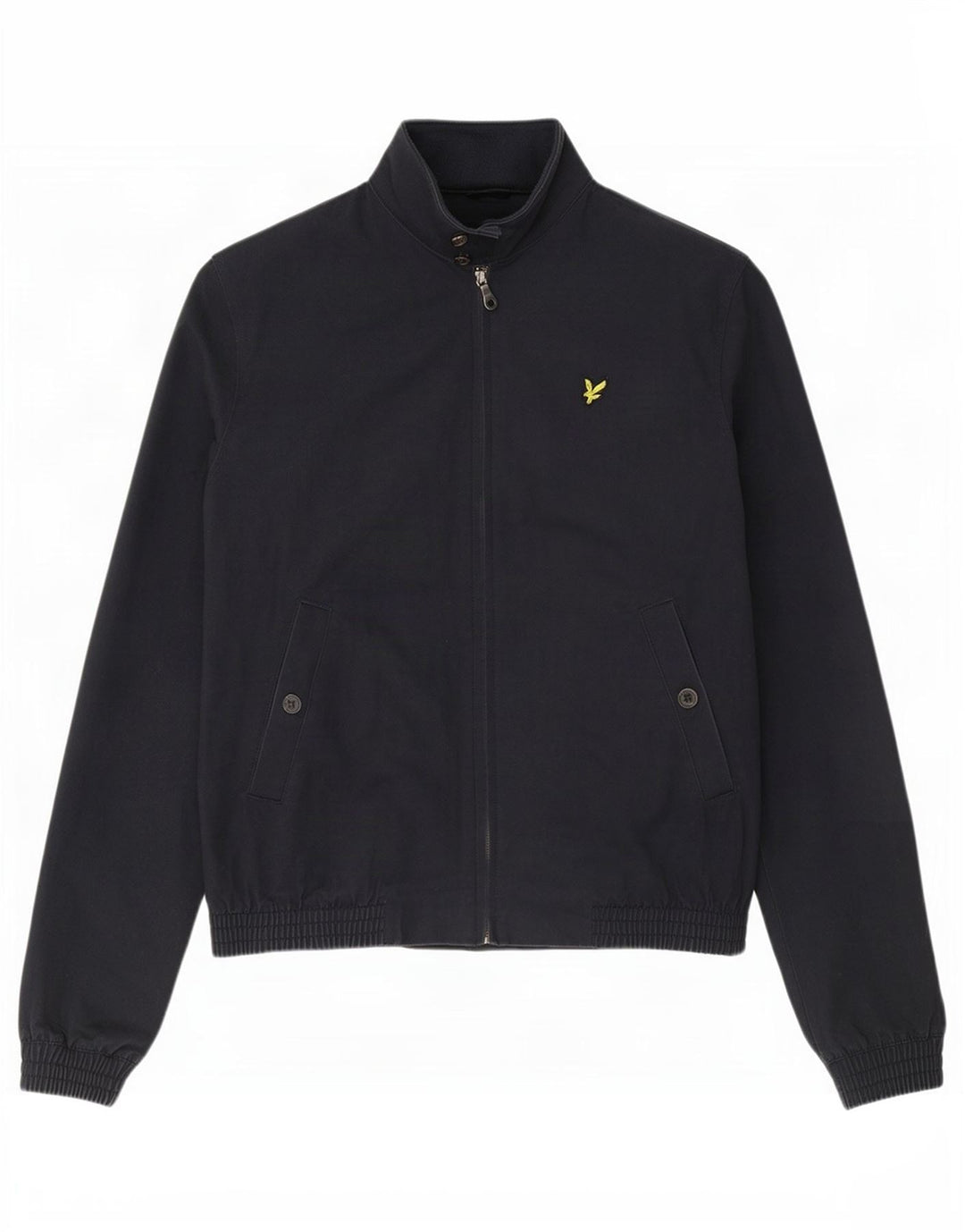 Jachetă bomber pentru bărbați Lyle & Scott UK 40 mare bumbac bleumarin
