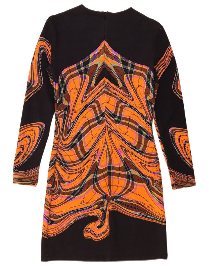 Rochie teacă cu model abstract Desigual pentru femei UK 12 Medium Black