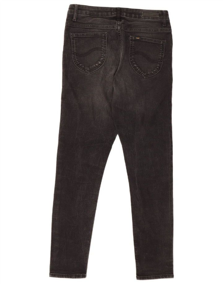 Blugi skinny pentru femei LEE W28 L27 bumbac negru