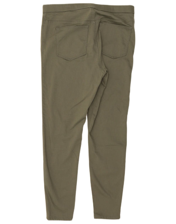 Blugi jegging pentru femei Marks & Spencer UK 16 Large W34 L27 Kaki Bumbac