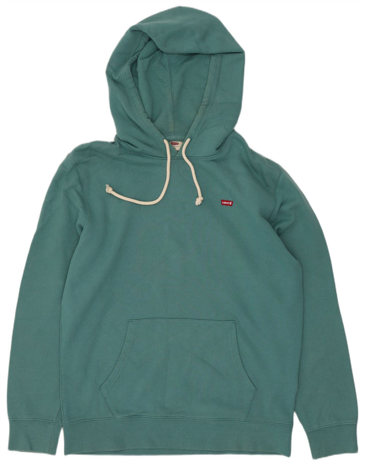 Pulover Levi's Standard pentru bărbați, bumbac albastru mediu