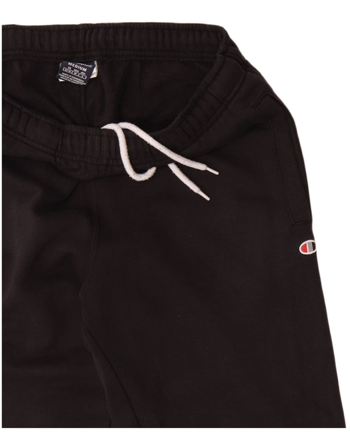 Pantaloni de trening pentru bărbați Champion Pantaloni de jogging Bumbac mediu negru