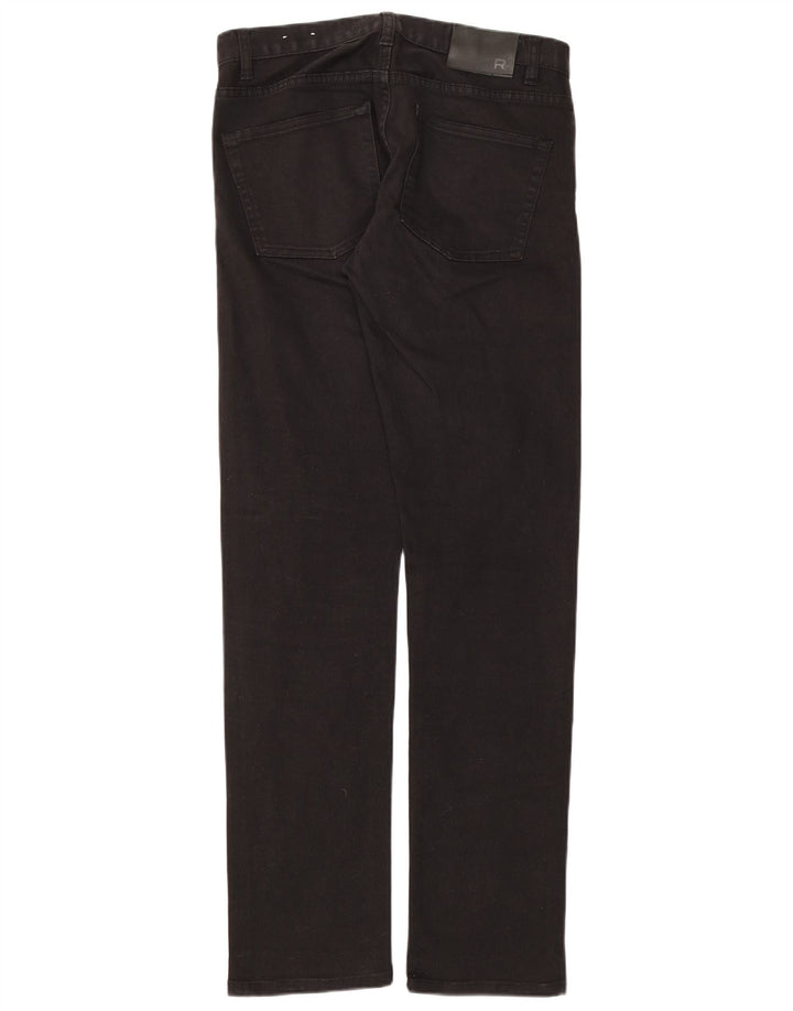 Blugi Reiss pentru femei Shacket Slim W30 L33 bumbac negru