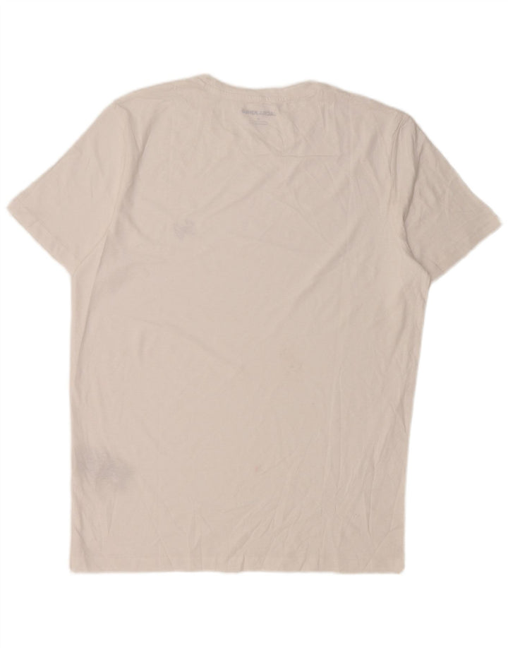 JACK & JONES Tricou Bărbați Top Medium Alb Bumbac