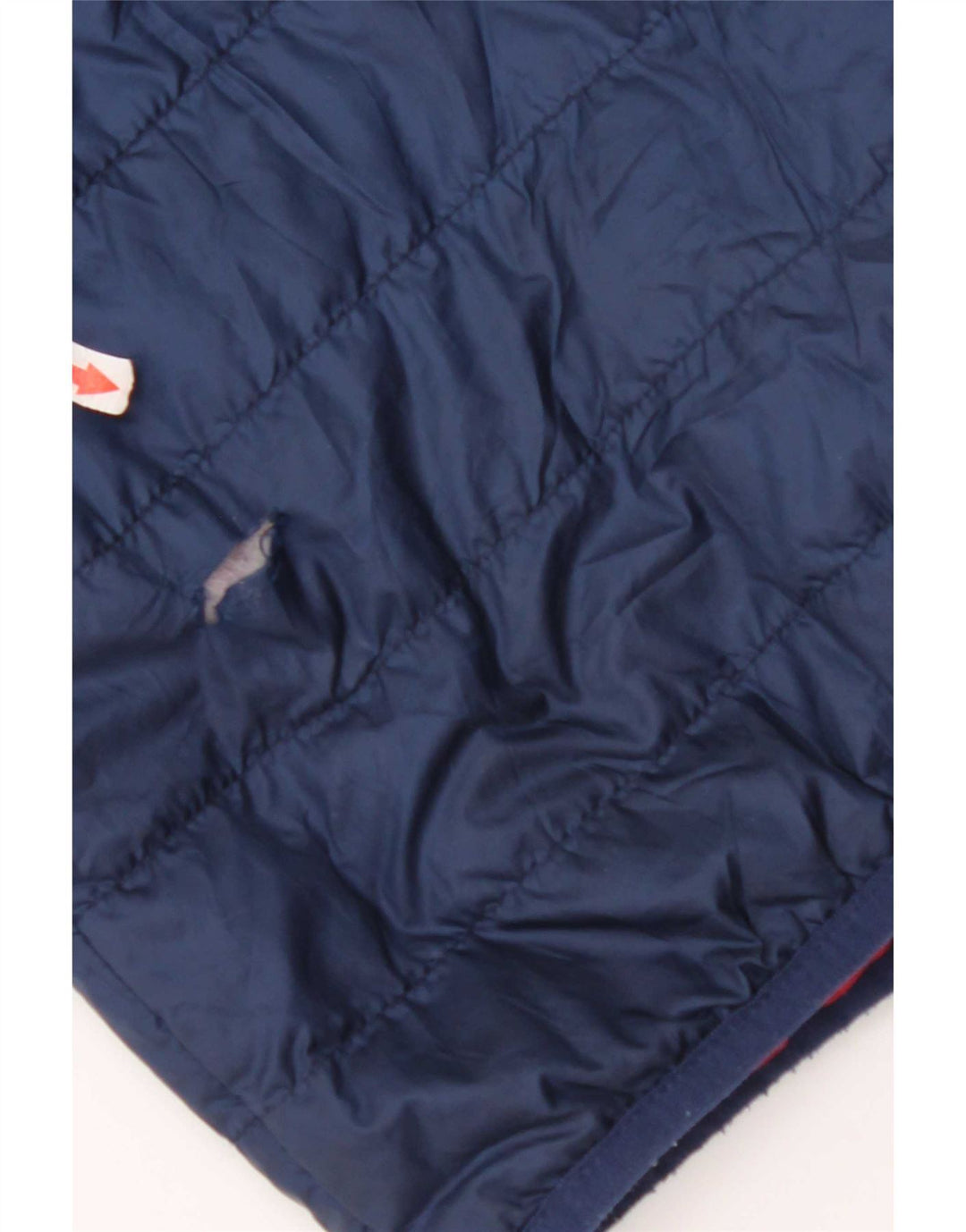 Jachetă căptușită cu glugă Umbro pentru bărbați UK 40 mare, albastru bleumarin, poliester