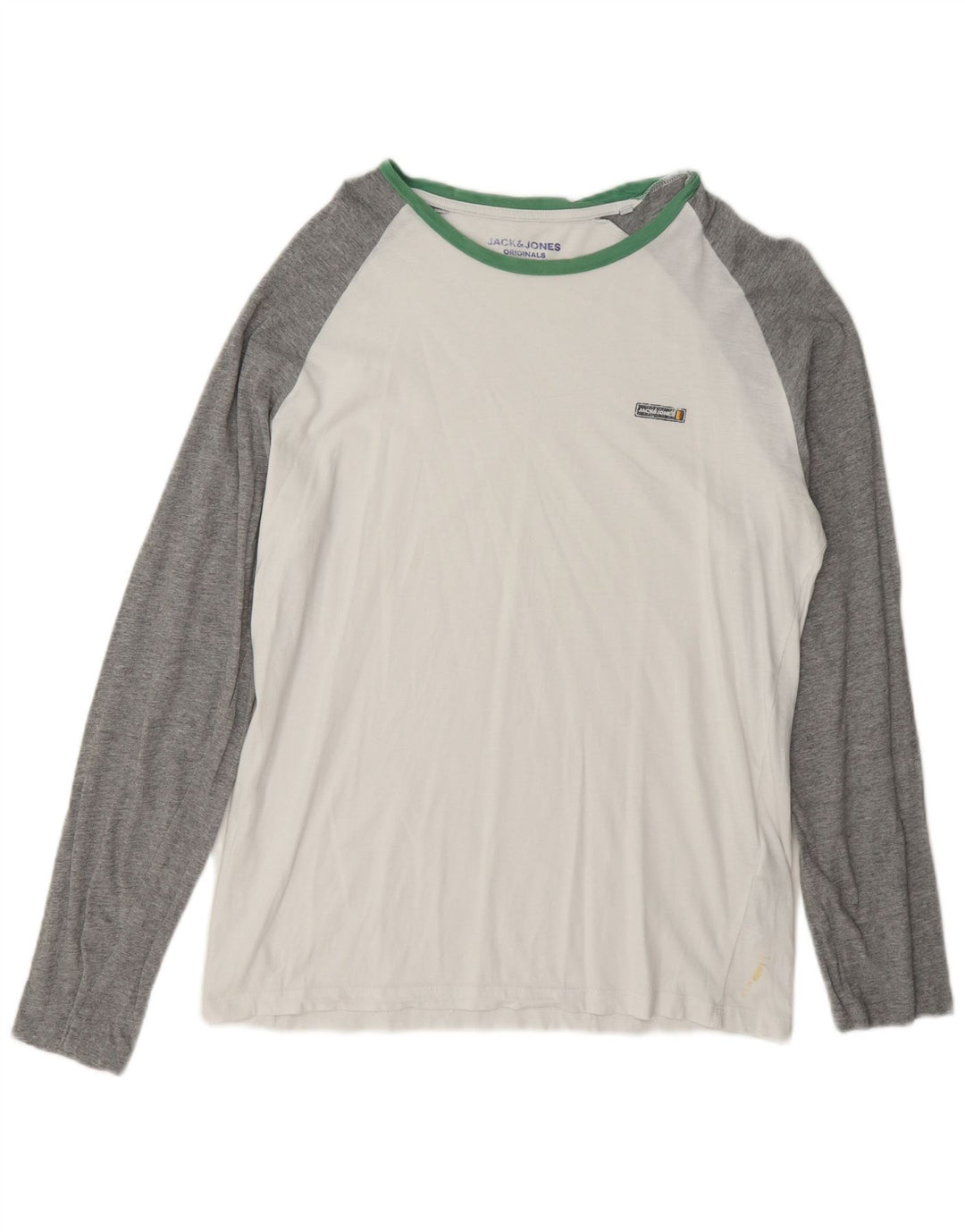 Jack & Jones pentru bărbați, cu îmbrăcăminte obișnuită, cu mânecă lungă, mare, albă