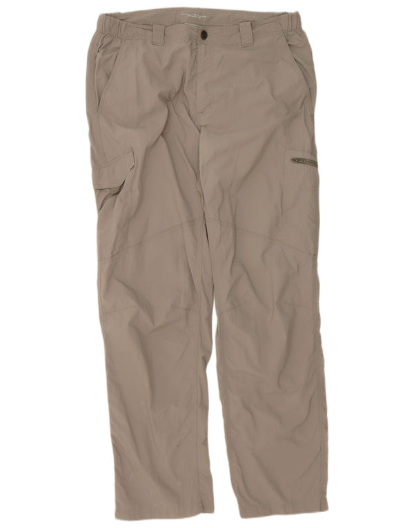 Pantaloni cargo drepti Omni-Shade Columbia W36 L32 Nylon gri