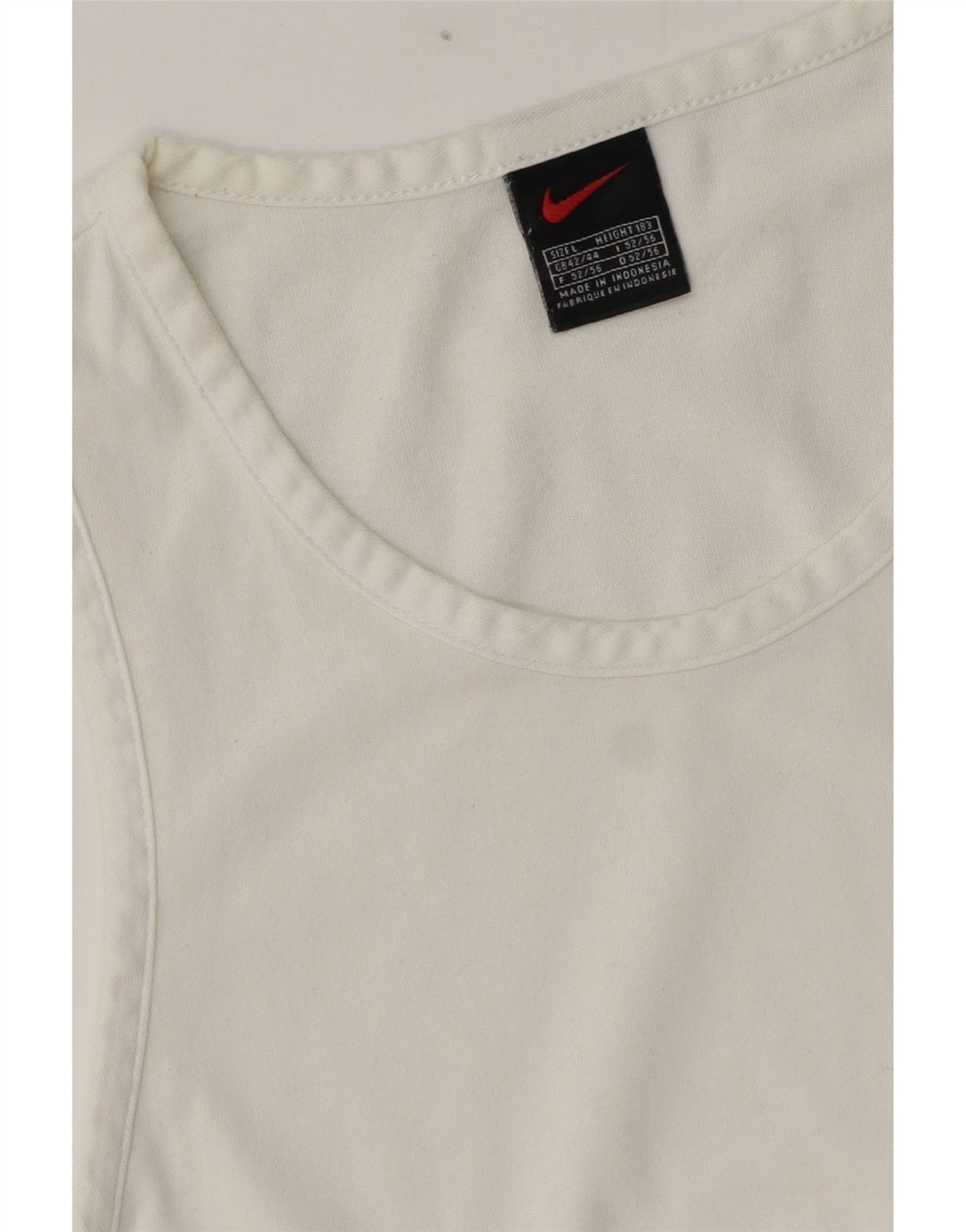 Vestă pentru bărbați Nike, mare, alb, bumbac