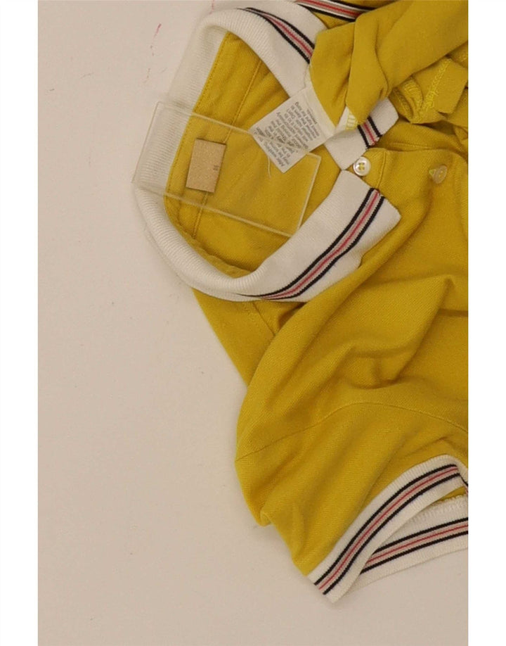 Tricou polo Fay pentru femei UK 12 Galben mediu