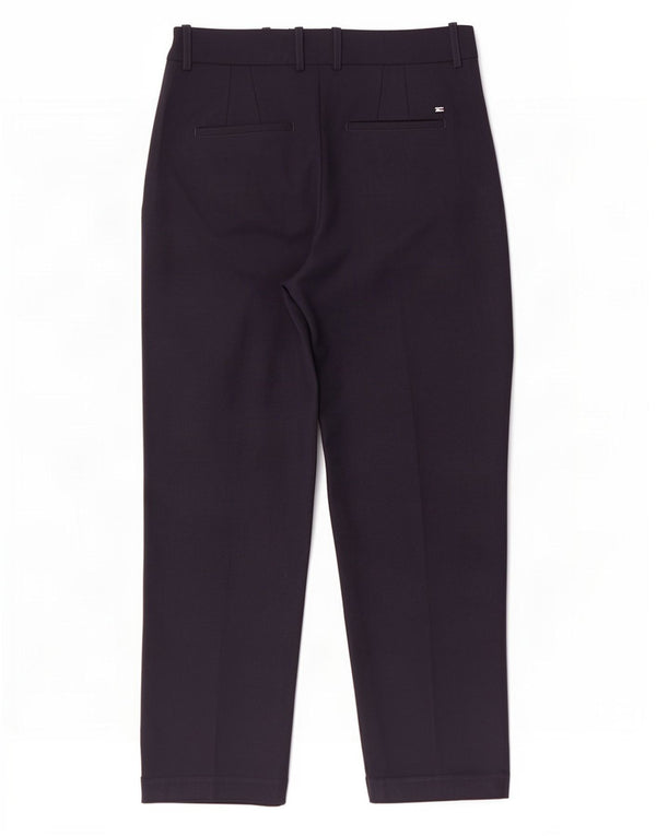 Pantaloni chino pentru femei cu talie înaltă Tommy Hilfiger UK 8 Small W28 L28 Bleumarin