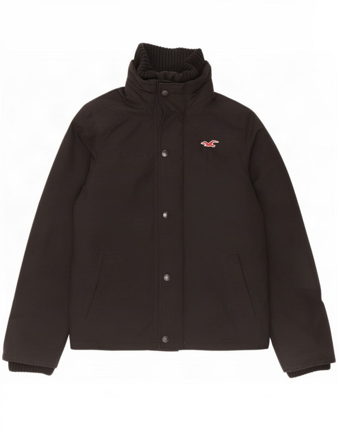 Jachetă Hollister pentru bărbați UK 36 Poliester negru mic
