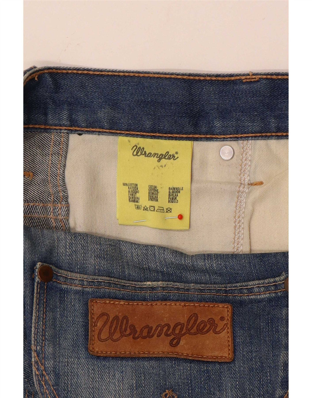Blugi pentru bărbați Wrangler Spencer Slim W32 L34 Bumbac albastru