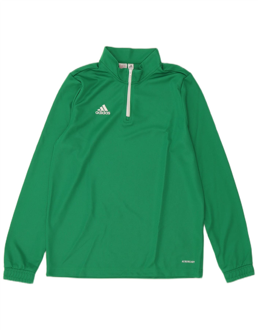 Trening ADIDAS Aeroready Zip Neck Pullover Top 13-14 ani verde
