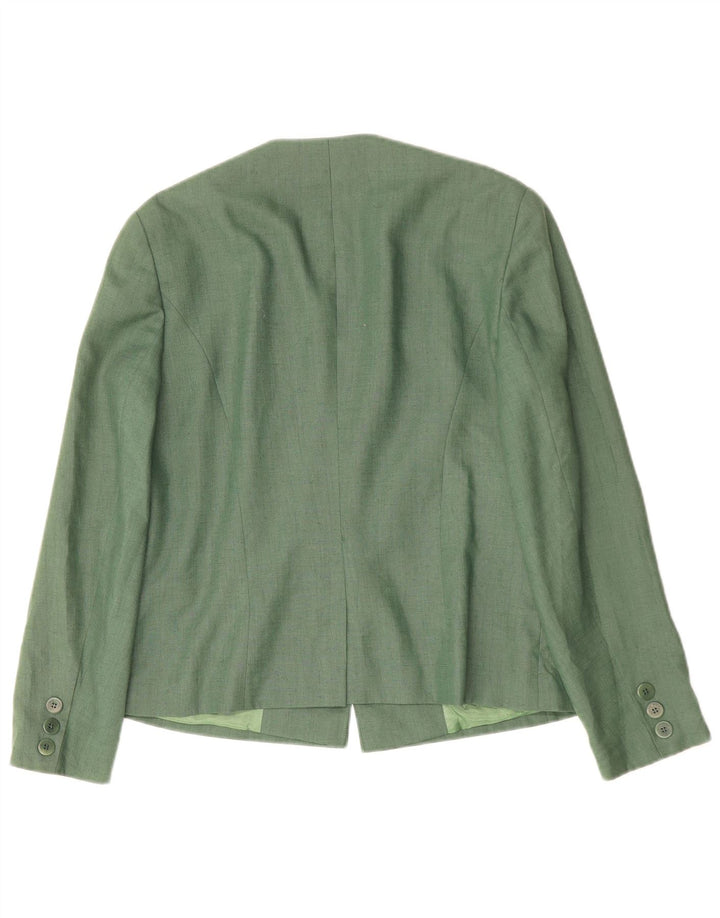 Gerry Weber Jachetă Blazer Femei 1 Buton EU 38 In Verde Mediu