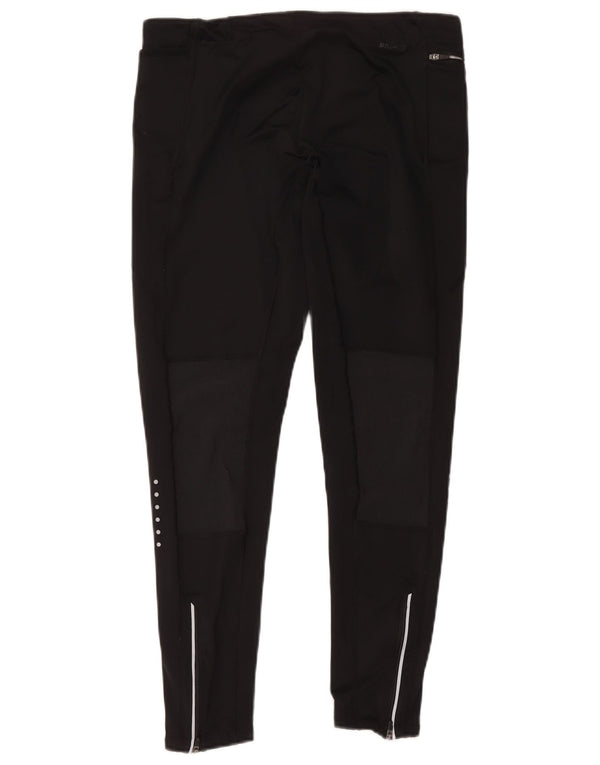 Leggings Dri Fit Nike pentru femei UK 16, mare, negru, poliester