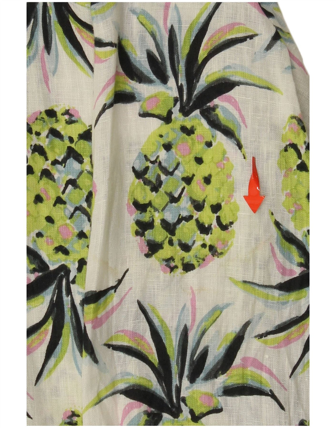 Cămașă BODEN pentru femei, supradimensionată, cu model abstract, UK 8, verde, mic