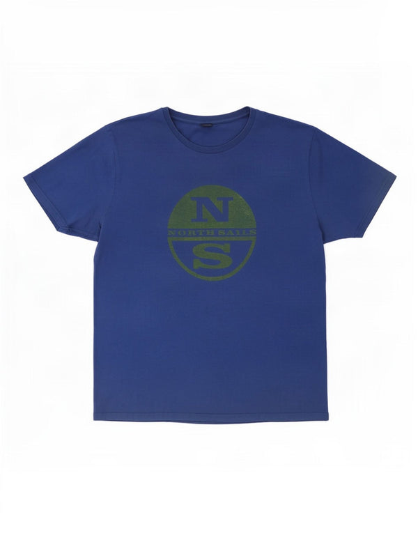 Tricou grafic pentru bărbați North Sails Top XL Blue Bumbac