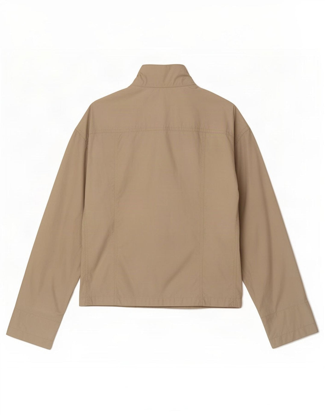 Calvin Klein Jeans Bomber Jacket pentru femei UK 16 Large Beige Polyamide