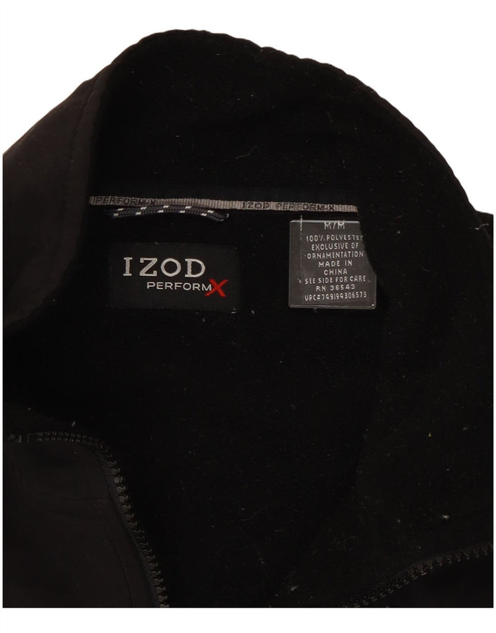 Jachetă fleece pentru bărbați IZOD UK 38 Poliester mediu negru
