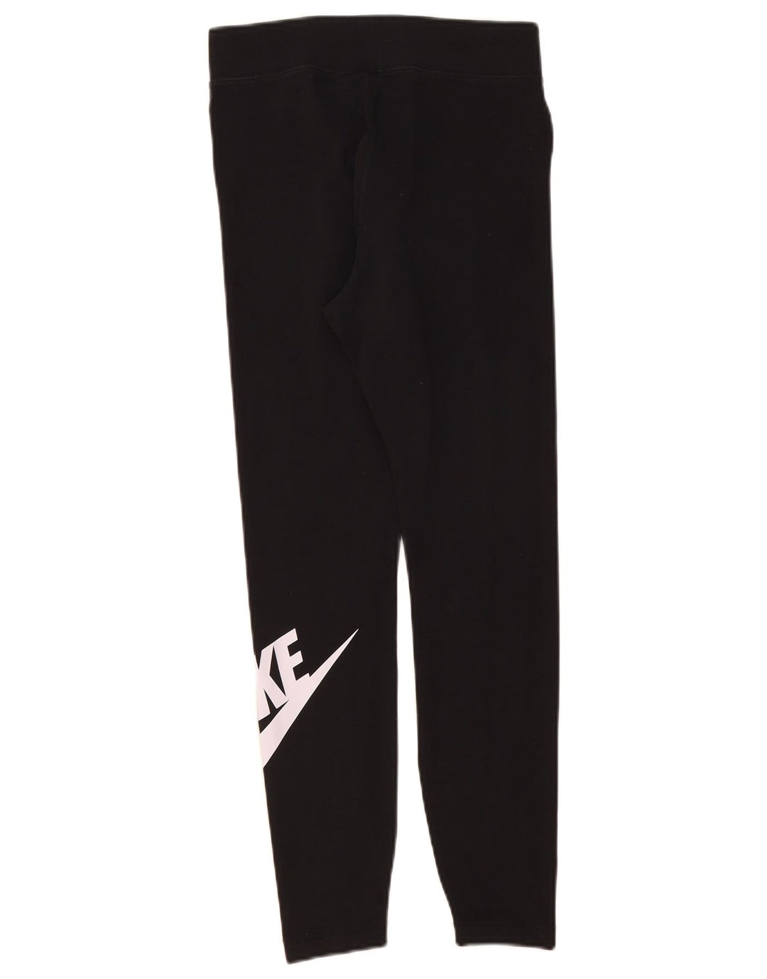 Leggings grafic Nike pentru femei UK 12, bumbac mediu negru