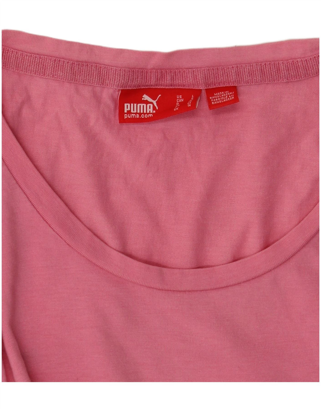 Tricou cu grafic Puma pentru femei Top UK 14 Medium Pink