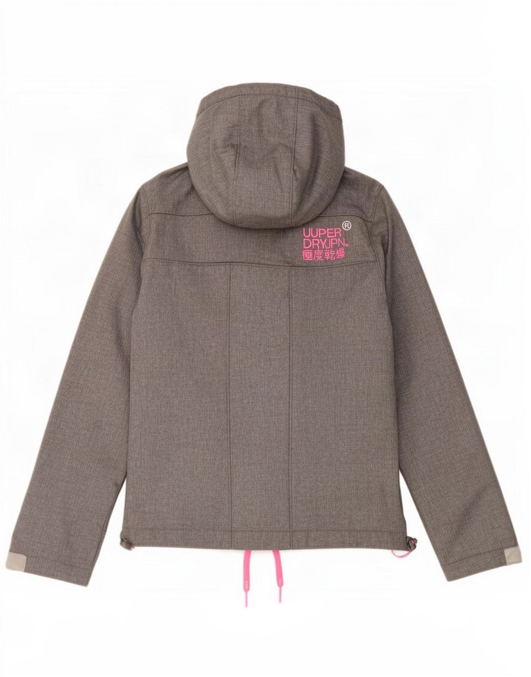 Superdry Windtrekker Graphic Windbreaker Jachetă pentru femei UK 10 Small Gri