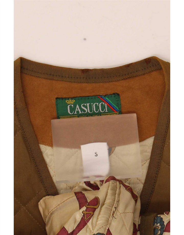 Gilet matlasat pentru bărbați Casucci UK 36 Poliester kaki mic