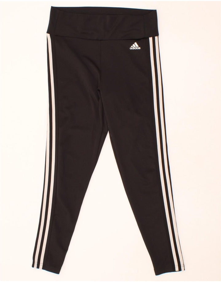 NIKE Womens Aeroready Leggings UK 12/14 Medium  Black Polyester Vintage Nike and Second-Hand Nike from Messina Hembry 