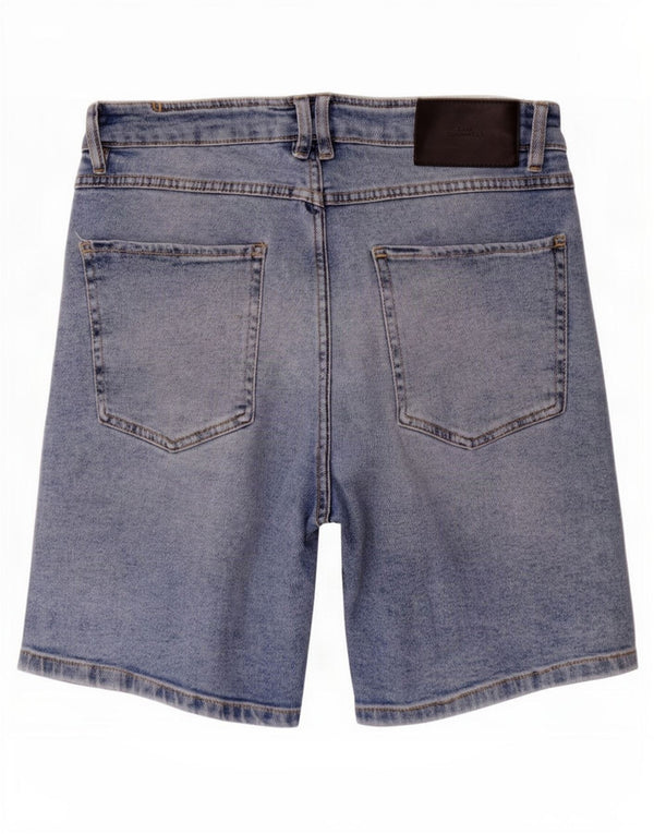 Pantaloni scurți din denim pentru bărbați Zara EU 40 Medium W31 Albastru